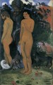 Adam and Eve Post Impressionism Primitivism Paul Gauguin